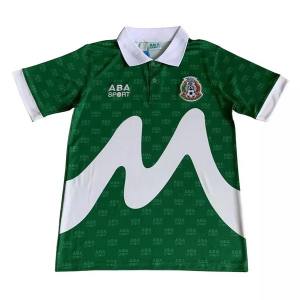 Tailandia Camiseta Mexico Primera equipo Retro 1995 Verde